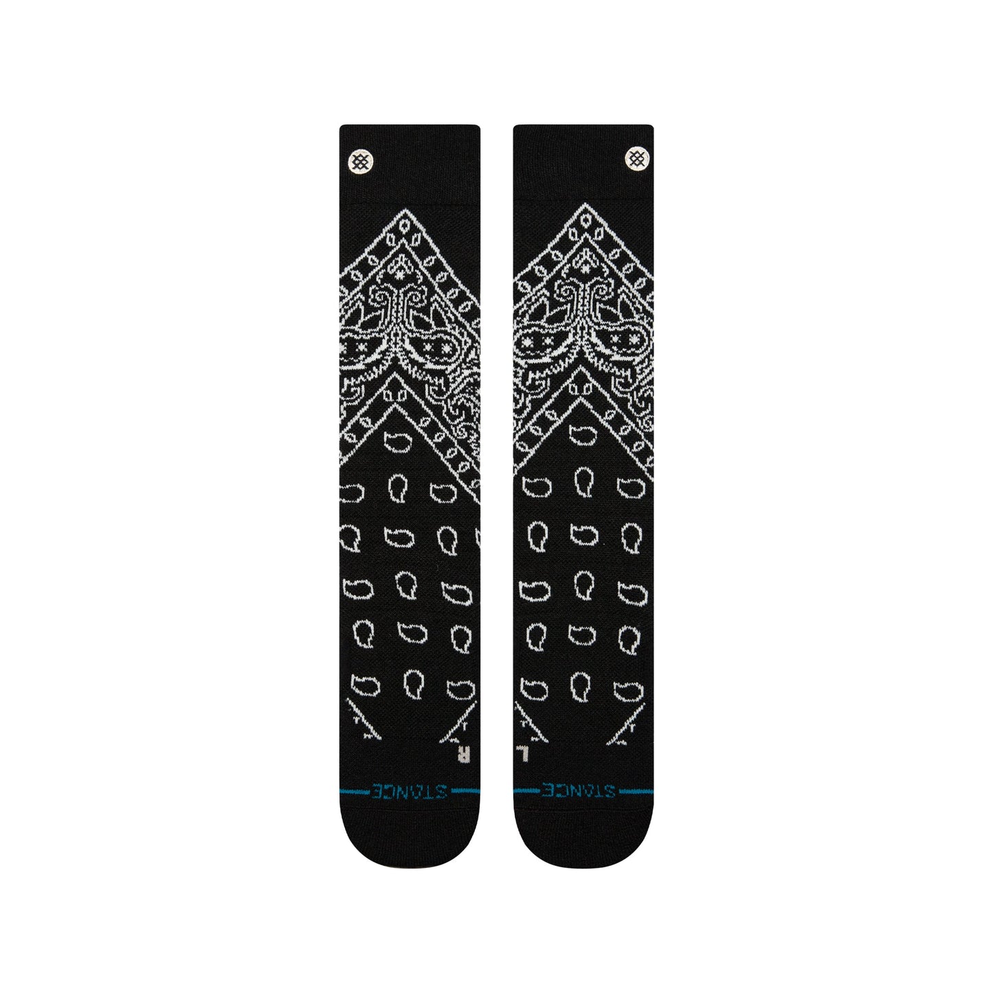 Stance Barrio Mid Wool Snow Sock Black