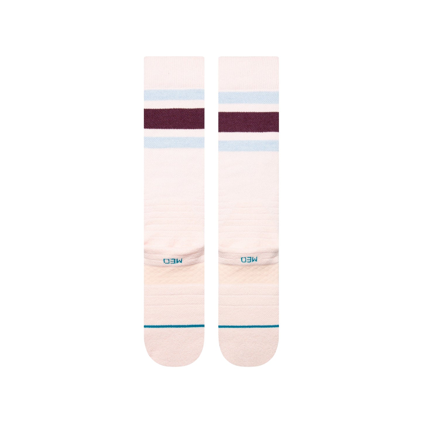 Stance Boyd Mid Wool Snow Sock Pink Fade