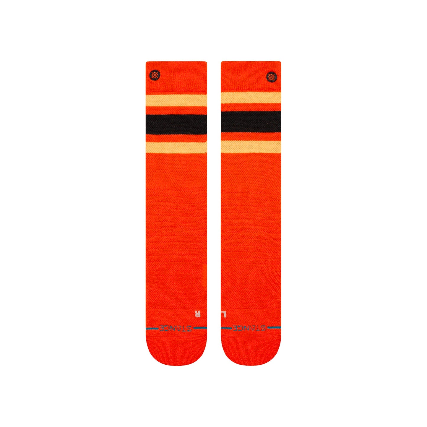 Stance Boyd Mid Wool Snow Sock Tomato