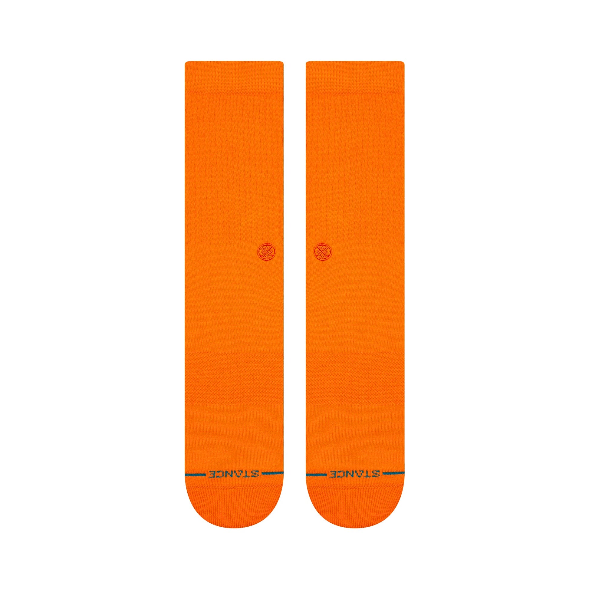 Stance Icon Crew Sock Orange