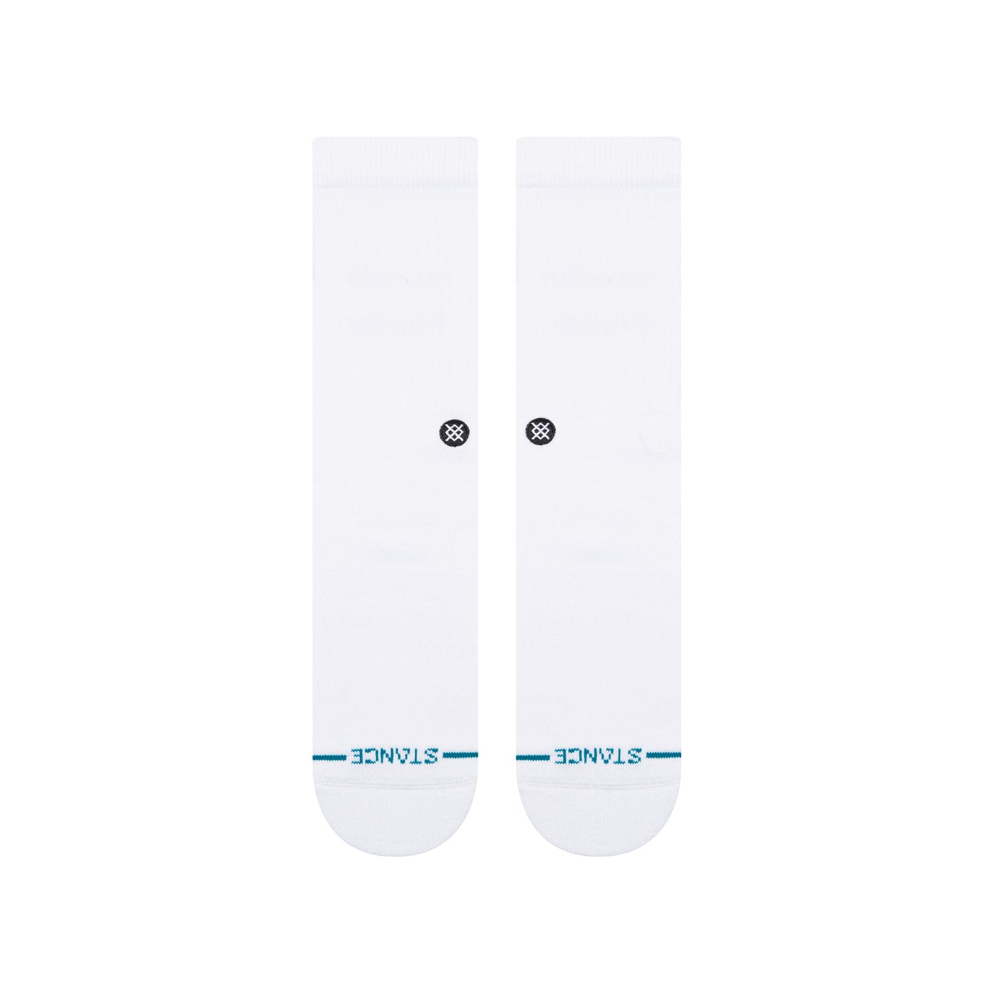 Stance Icon Crew Sock White &amp; Black